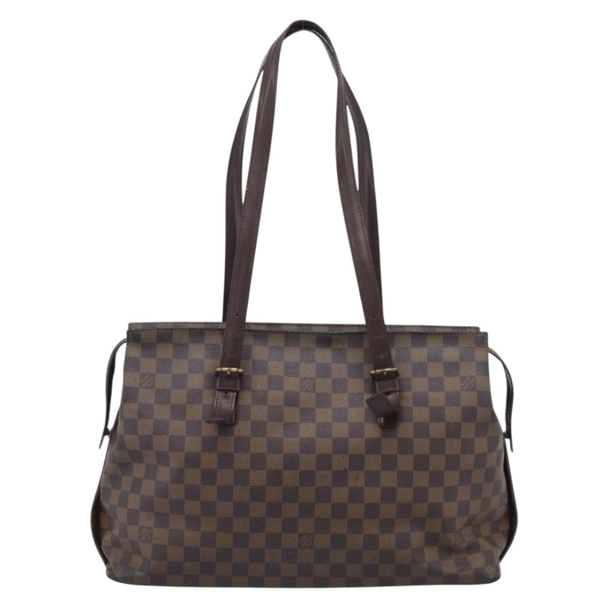 LOUIS VUITTON Damier Ebene Chelsea Tote Bag N51119 LV Auth mr3016