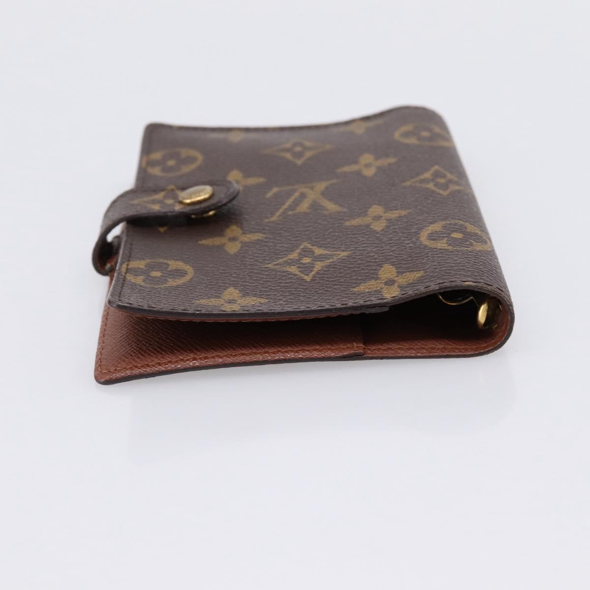 LOUIS VUITTON Monogram Agenda PM Day Planner Cover R20005 LV Auth mr3045