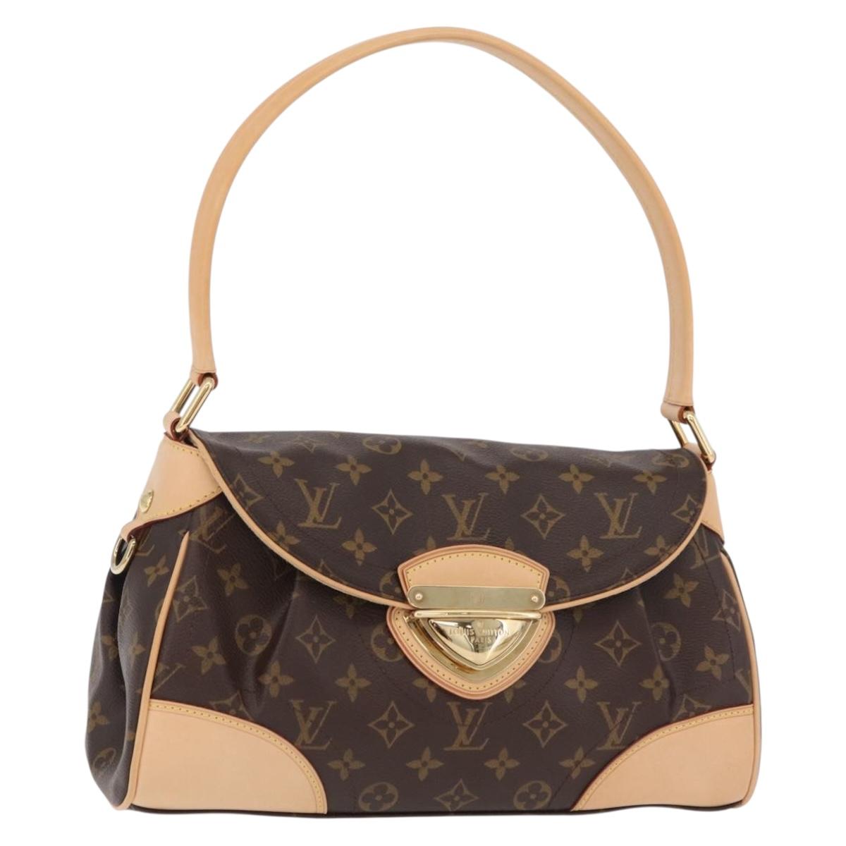 LOUIS VUITTON Monogram Beverly MM Shoulder Bag M40121 LV Auth mr3062V