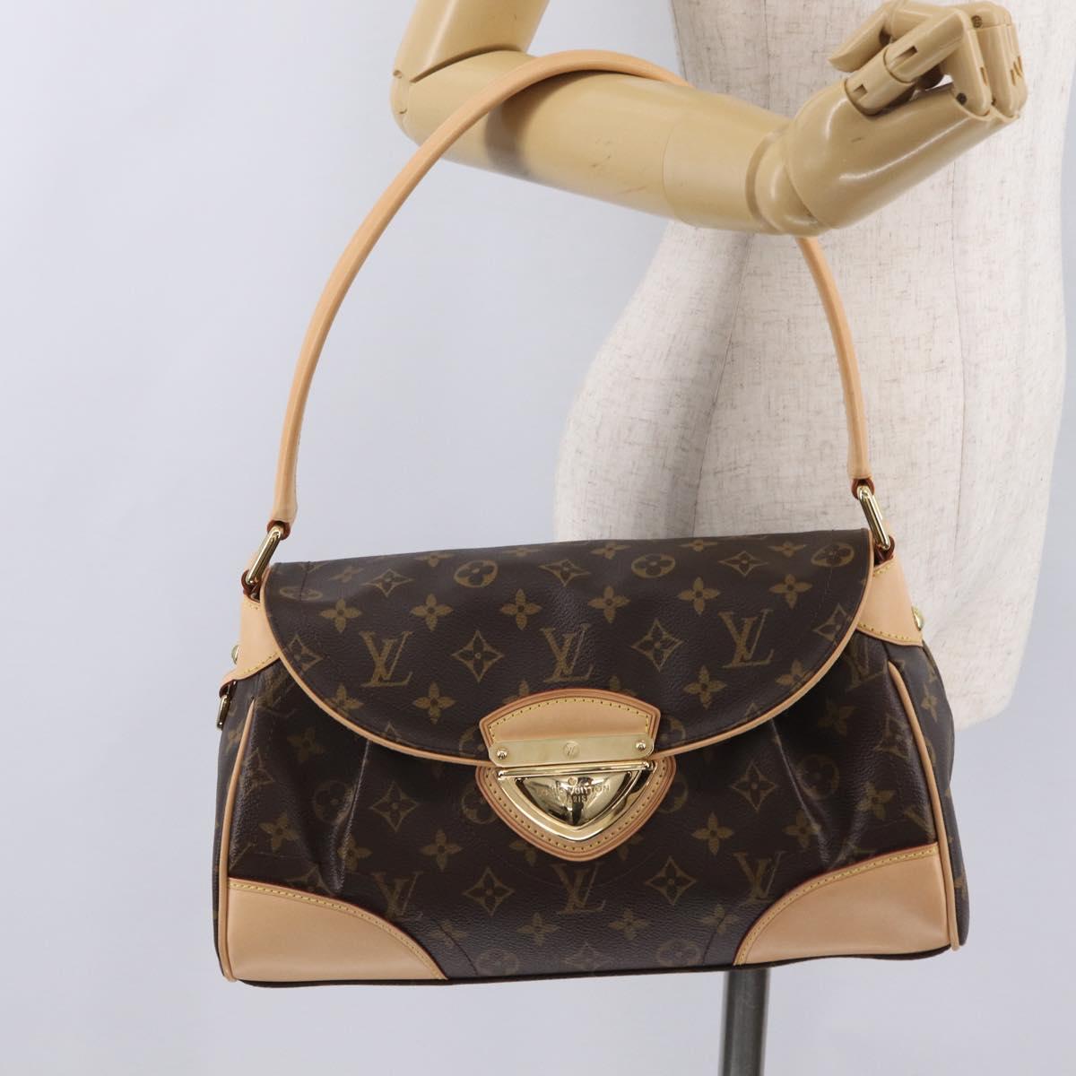 LOUIS VUITTON Monogram Beverly MM Shoulder Bag M40121 LV Auth mr3062V
