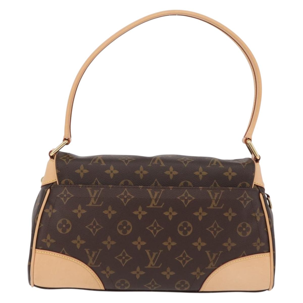 LOUIS VUITTON Monogram Beverly MM Shoulder Bag M40121 LV Auth mr3062V