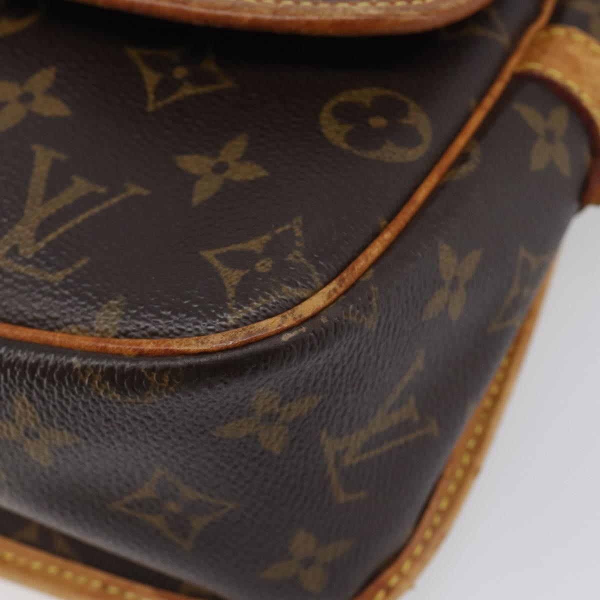 LOUIS VUITTON Monogram Sologne Shoulder Bag M42250 LV Auth mr3083
