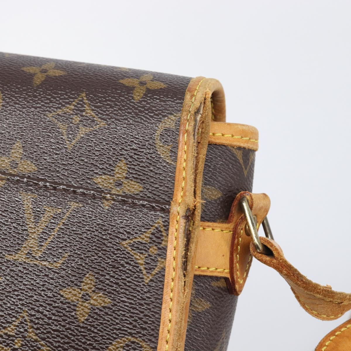 LOUIS VUITTON Monogram Sologne Shoulder Bag M42250 LV Auth mr3083