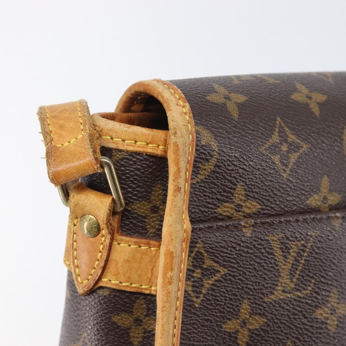 LOUIS VUITTON Monogram Sologne Shoulder Bag M42250 LV Auth mr3083