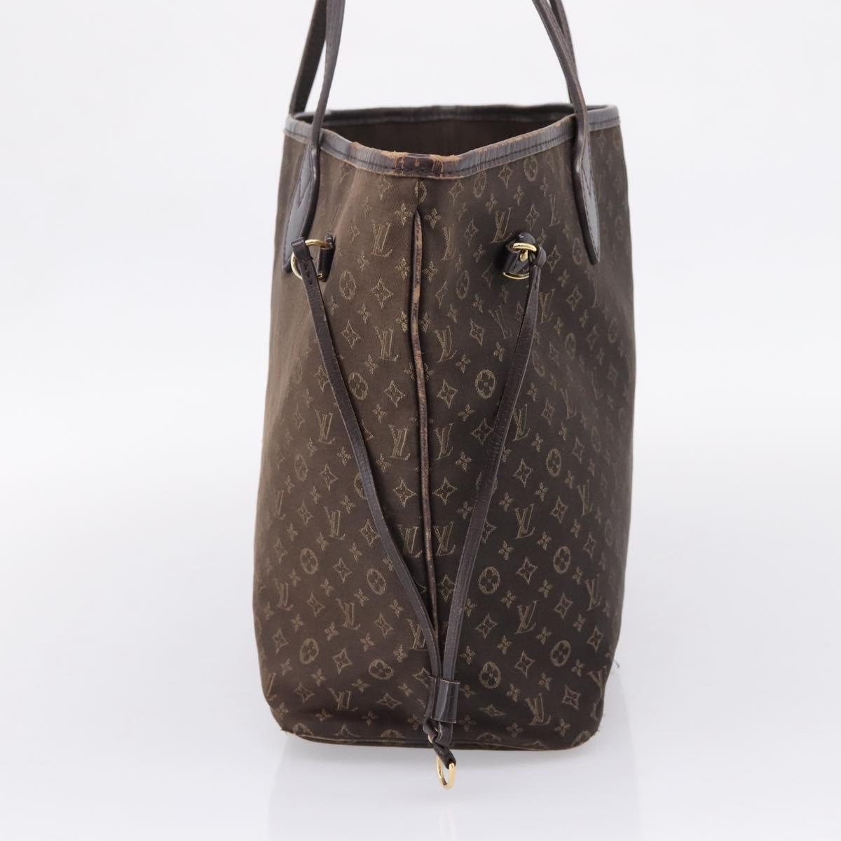 LOUIS VUITTON Monogram Idylle Neverfull MM Tote Bag Fuzan M40513 LV Auth mr3086