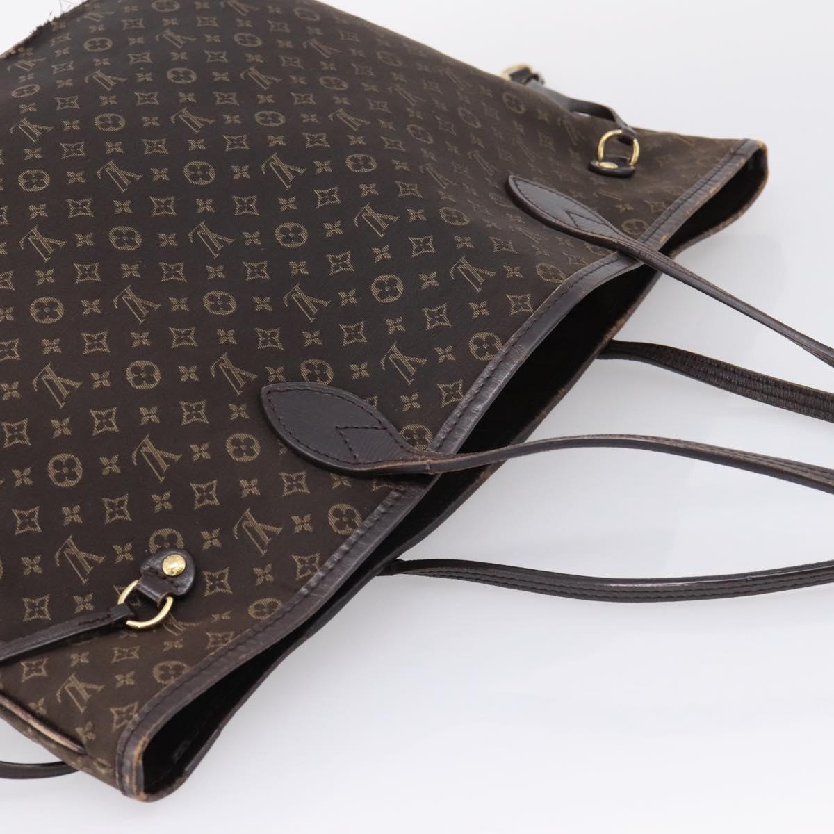 LOUIS VUITTON Monogram Idylle Neverfull MM Tote Bag Fuzan M40513 LV Auth mr3086