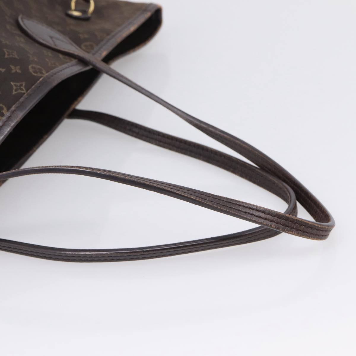 LOUIS VUITTON Monogram Idylle Neverfull MM Tote Bag Fuzan M40513 LV Auth mr3086