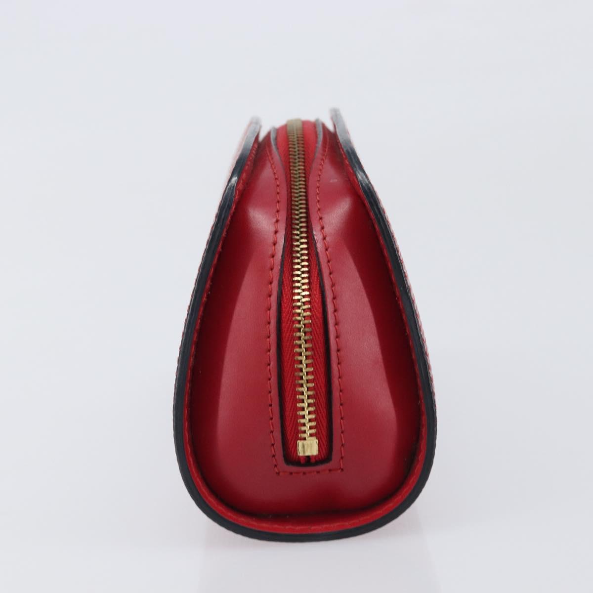 LOUIS VUITTON Epi Dauphine PM Pouch Red M48447 LV Auth mr3092