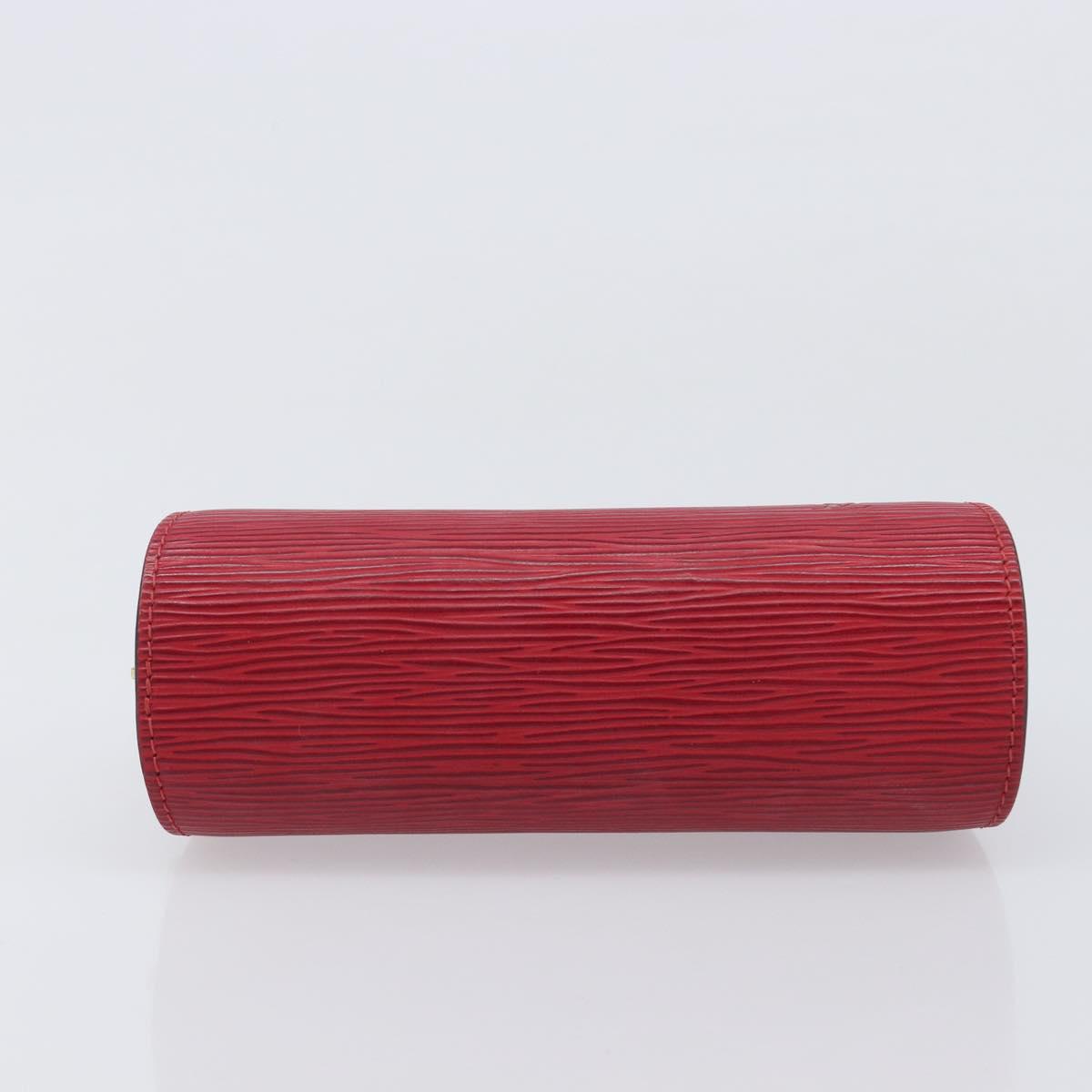 LOUIS VUITTON Epi Dauphine PM Pouch Red M48447 LV Auth mr3092