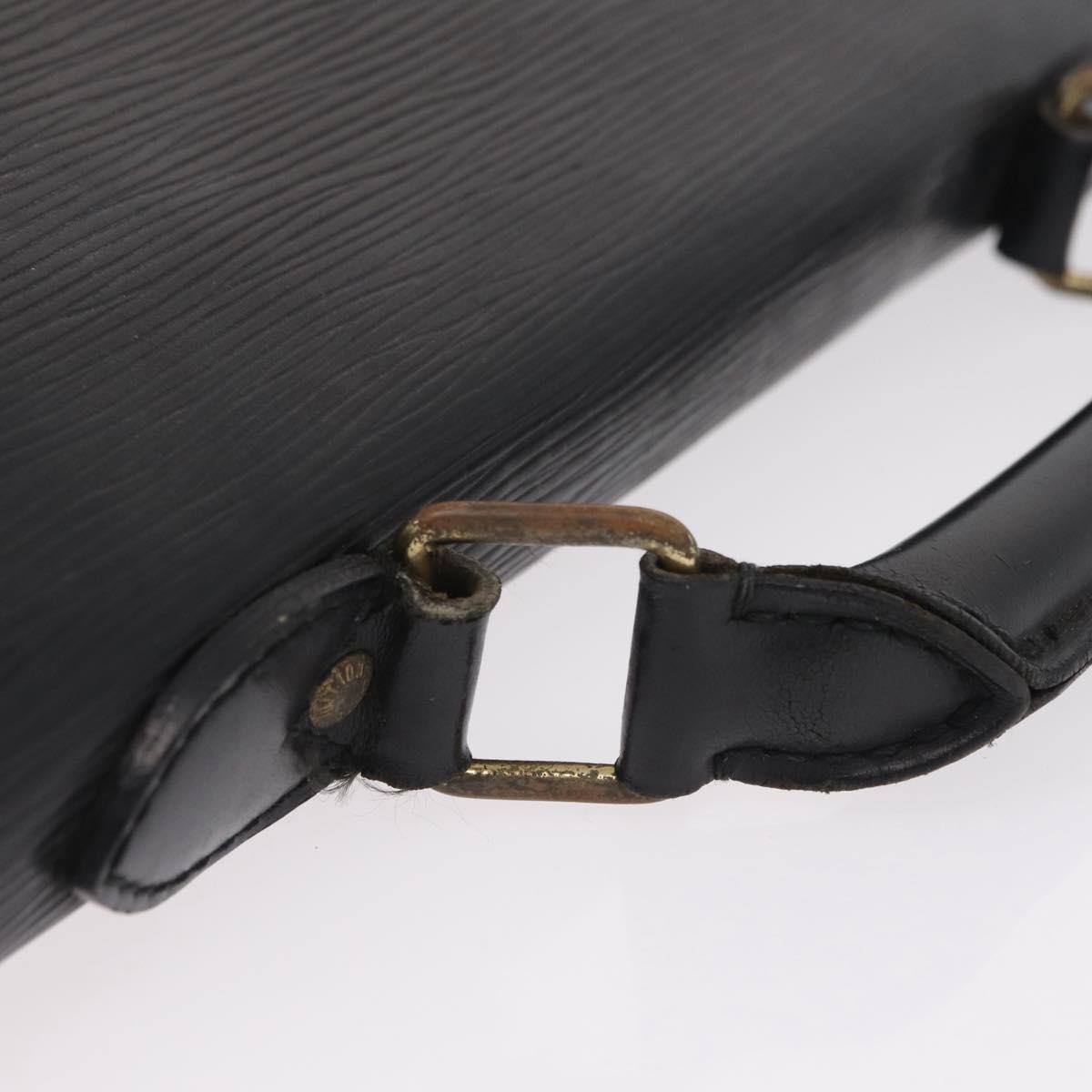 LOUIS VUITTON Epi Serviette Conseiller Briefcase Black M54422 LV Auth mr3099
