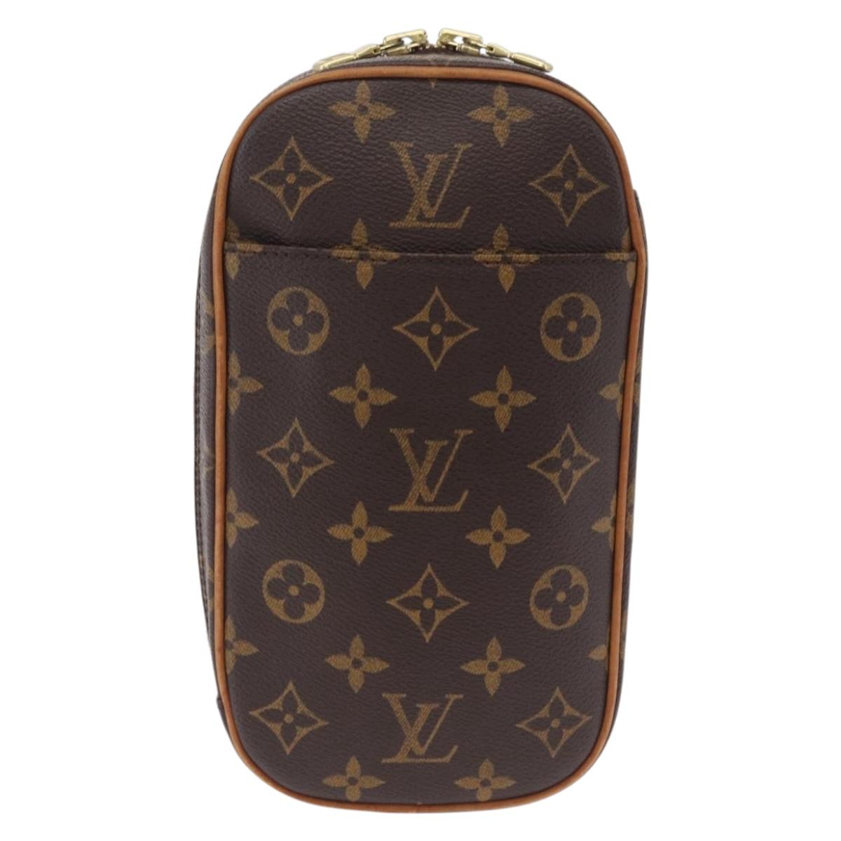 LOUIS VUITTON Monogram Pochette Gange Shoulder Bag M51870 LV Auth mr3122V