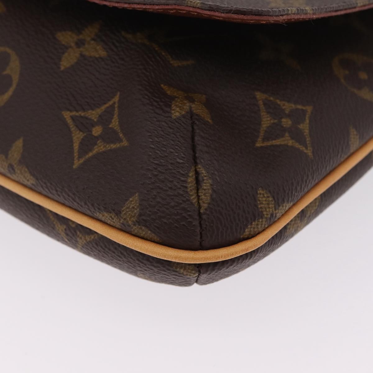LOUIS VUITTON Monogram Musette Tango Short Strap Bag M51257 LV Auth mr3123V