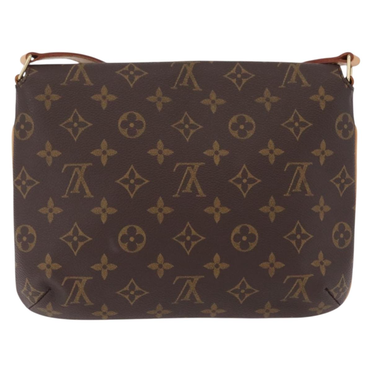 LOUIS VUITTON Monogram Musette Tango Short Strap Bag M51257 LV Auth mr3123V