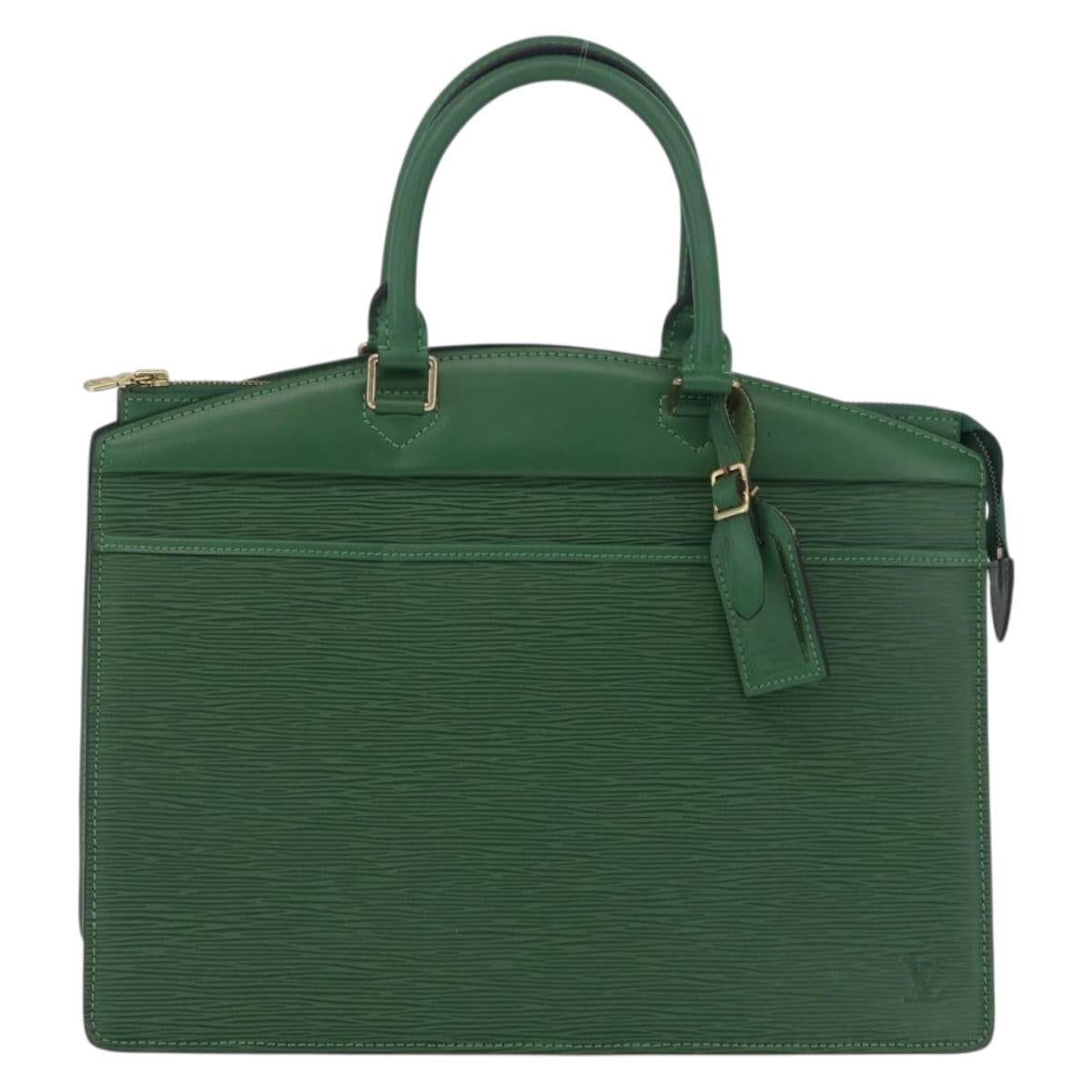 LOUIS VUITTON Epi Riviera Hand Bag Green M48184 LV Auth mr3156