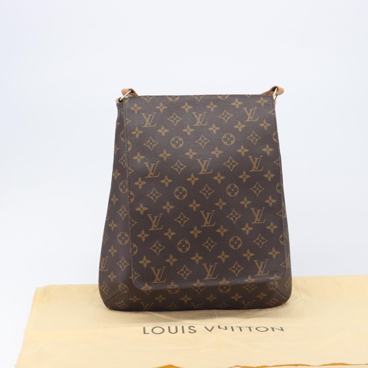 LOUIS VUITTON Monogram Musette Shoulder Bag M51256 LV Auth mr3157A