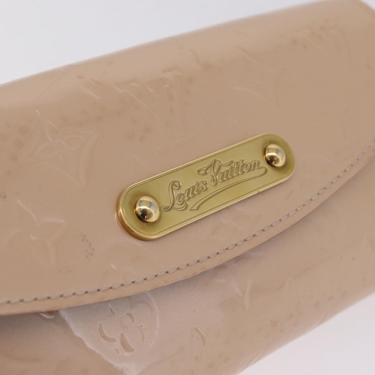 LOUIS VUITTON Monogram Vernis Sunset Bluebird Bag Marshmallow Pink Auth mr3158