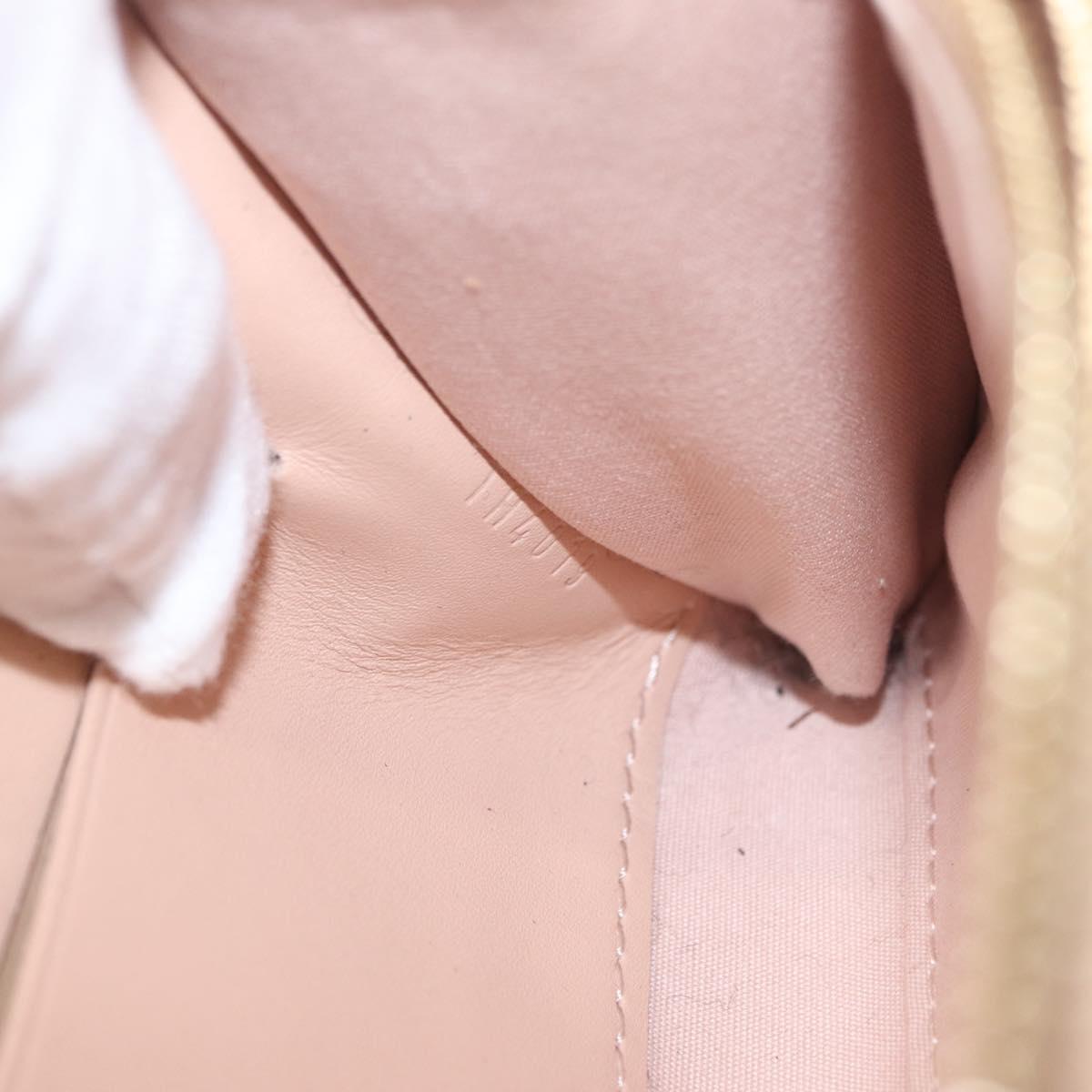 LOUIS VUITTON Monogram Vernis Sunset Bluebird Bag Marshmallow Pink Auth mr3158
