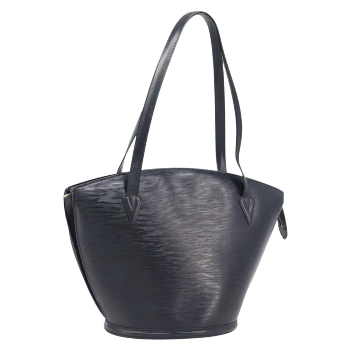 LOUIS VUITTON Epi Saint Jacques Shopping Bag Black M52272 LV Auth mr3160