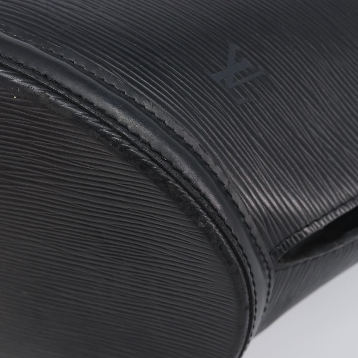 LOUIS VUITTON Epi Saint Jacques Shopping Bag Black M52272 LV Auth mr3160