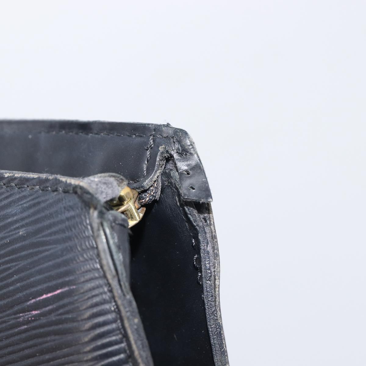 LOUIS VUITTON Epi Saint Jacques Shopping Bag Black M52272 LV Auth mr3160