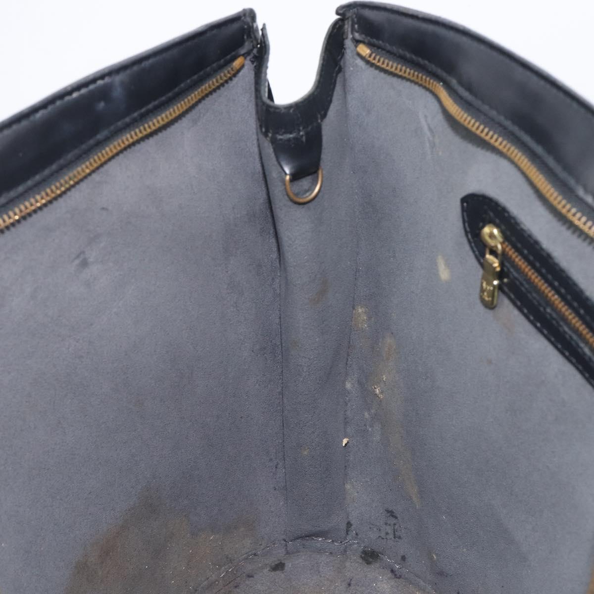 LOUIS VUITTON Epi Saint Jacques Shopping Bag Black M52272 LV Auth mr3160
