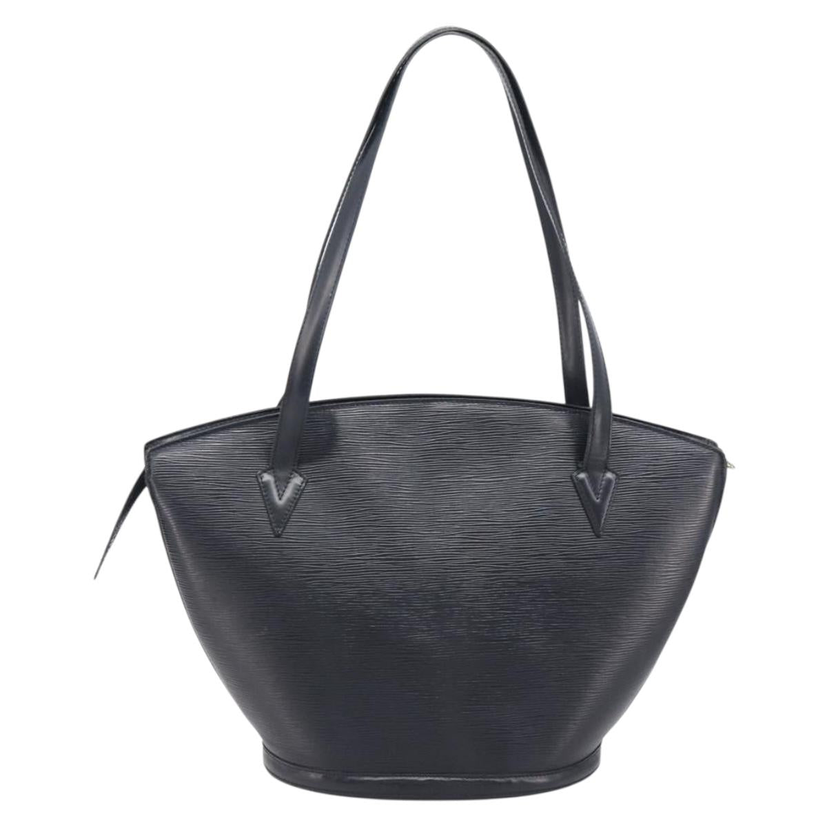 LOUIS VUITTON Epi Saint Jacques Shopping Bag Black M52272 LV Auth mr3160