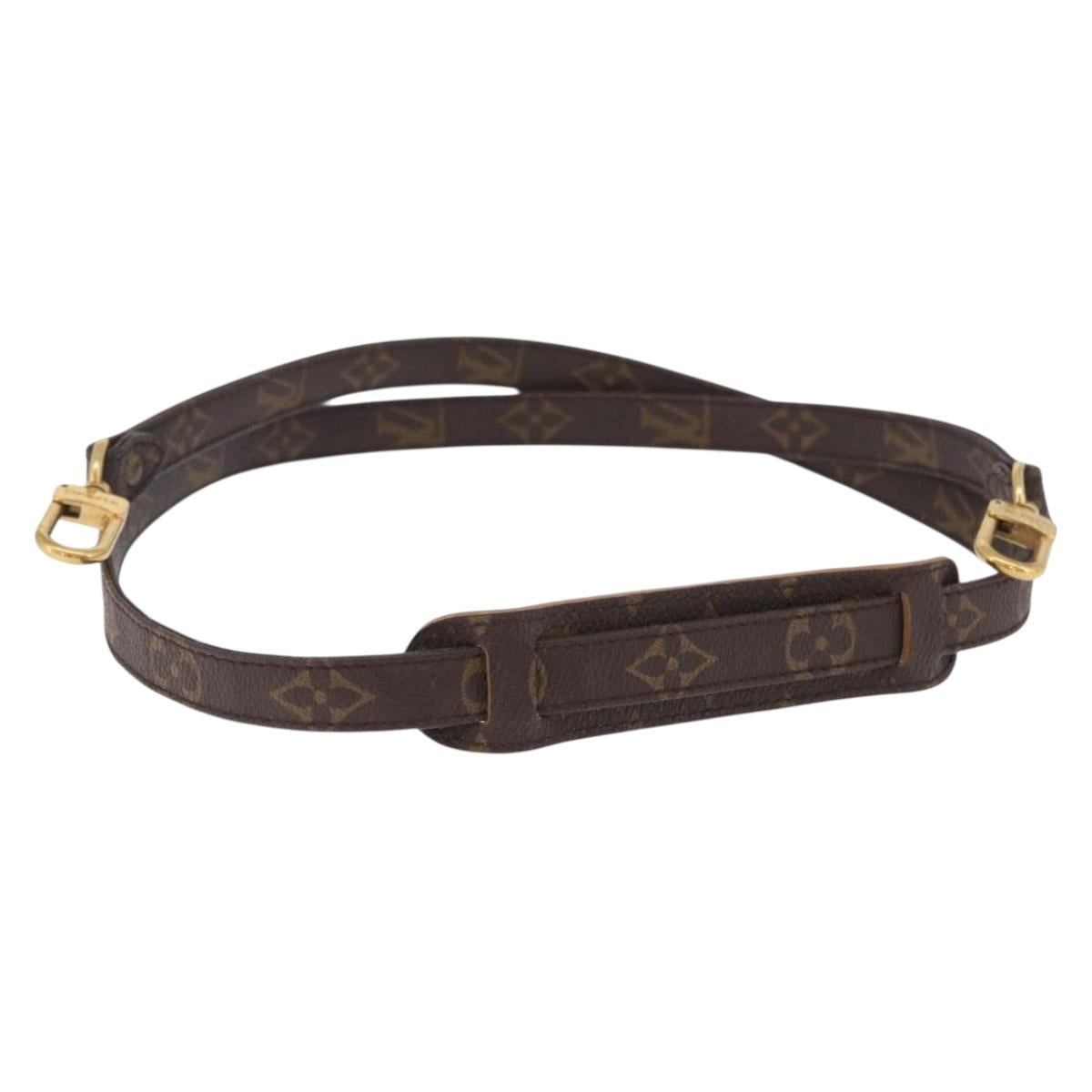 LOUIS VUITTON Monogram Shoulder Strap 46.1"" LV Auth mr3281