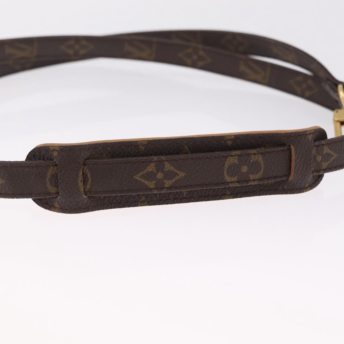 LOUIS VUITTON Monogram Shoulder Strap 46.1"" LV Auth mr3281