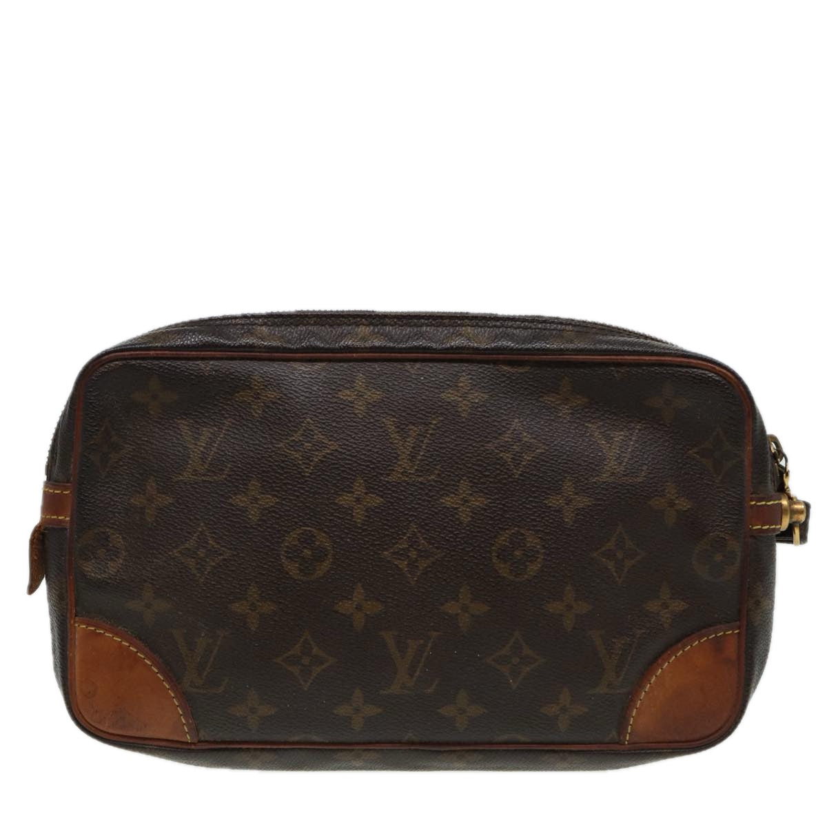 LOUIS VUITTON Monogram Marly Dragonne GM Clutch Bag M51825 LV Auth mr396