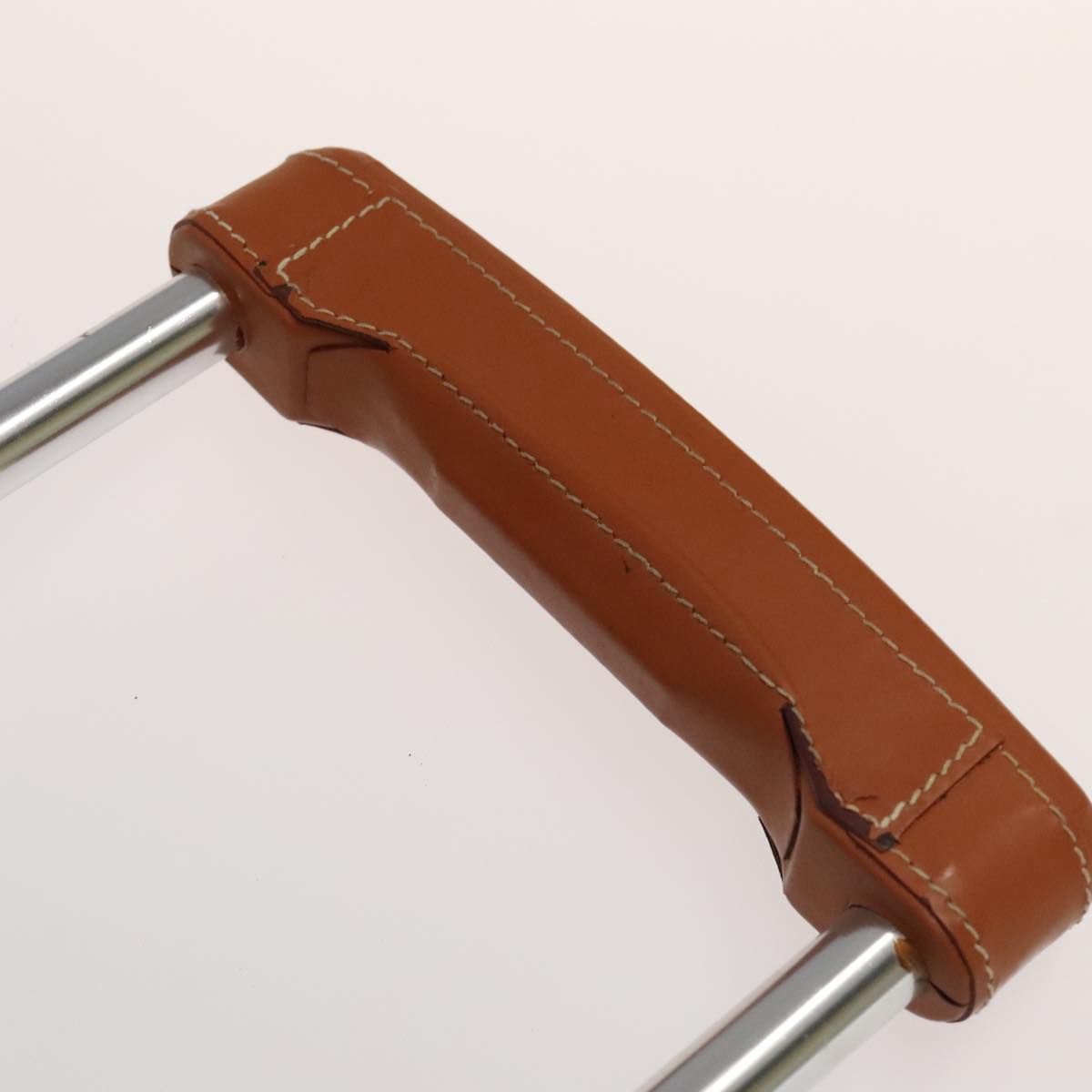 GOYARD Herringbone Trolley PM suitcase PVCCanvas Brown Auth mr552SAM
