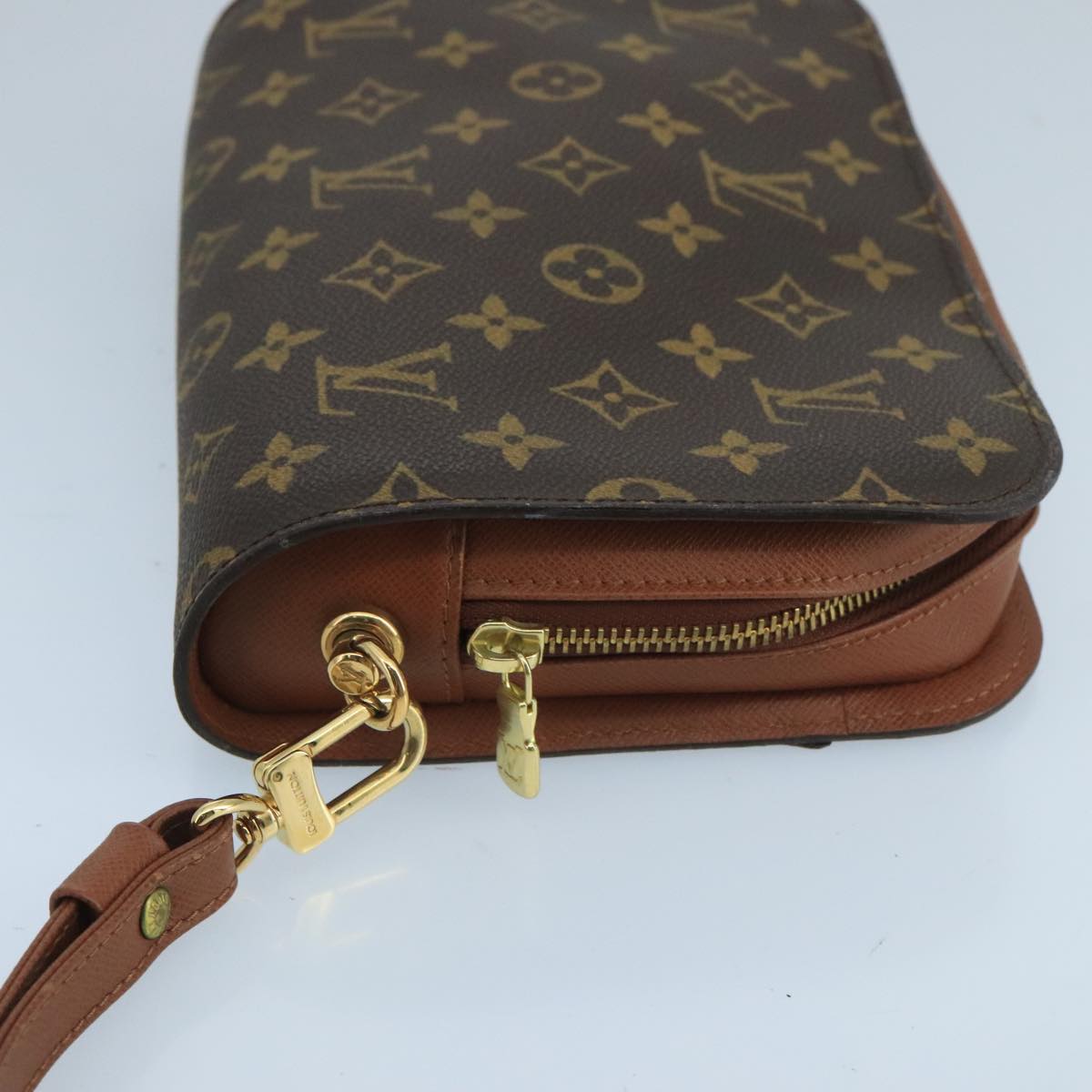 LOUIS VUITTON Monogram Orsay Clutch Bag M51790 LV Auth mr777