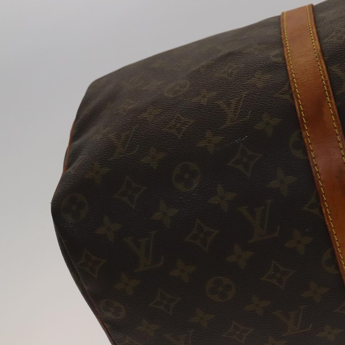 LOUIS VUITTON Monogram Keepall 50 Boston Bag M41426 LV Auth mr939