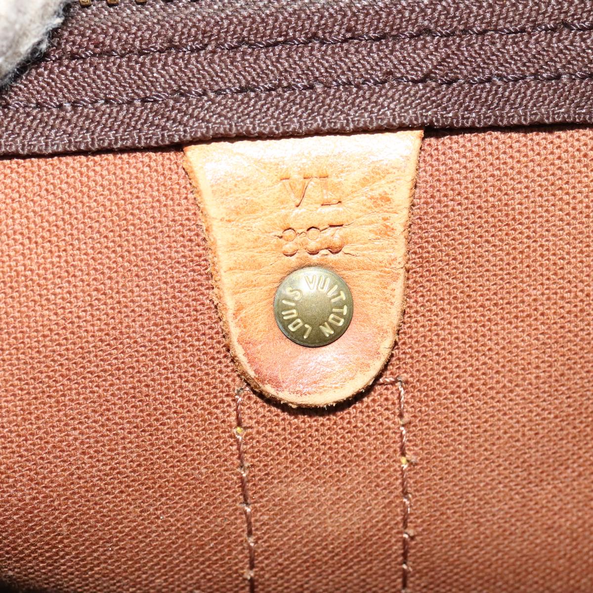 LOUIS VUITTON Monogram Keepall 50 Boston Bag M41426 LV Auth mr939