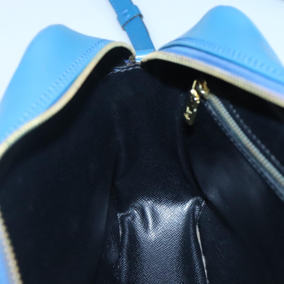LOUIS VUITTON Epi Trocadero 27 Shoulder Bag Blue M52315 LV Auth MX007