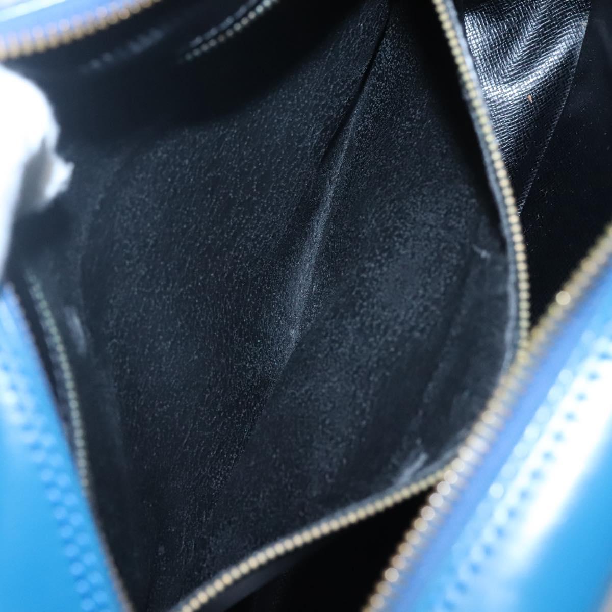 LOUIS VUITTON Epi Trocadero 27 Shoulder Bag Blue M52315 LV Auth MX007