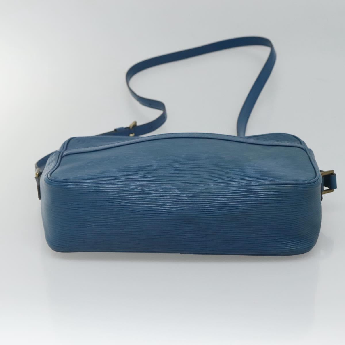 LOUIS VUITTON Epi Trocadero 27 Shoulder Bag Blue M52315 LV Auth MX007
