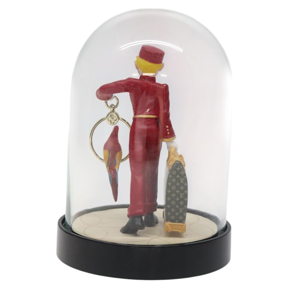 LOUIS VUITTON Bellboy Snow Globe VIP Limited Clear M99551 LV Auth MX050