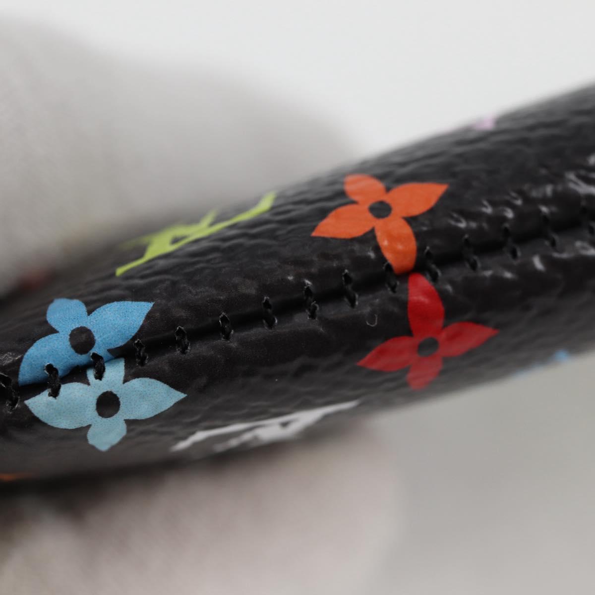 LOUIS VUITTON Monogram Multicolor Pochette Cles Coin Purse M13664 Auth MX080SM