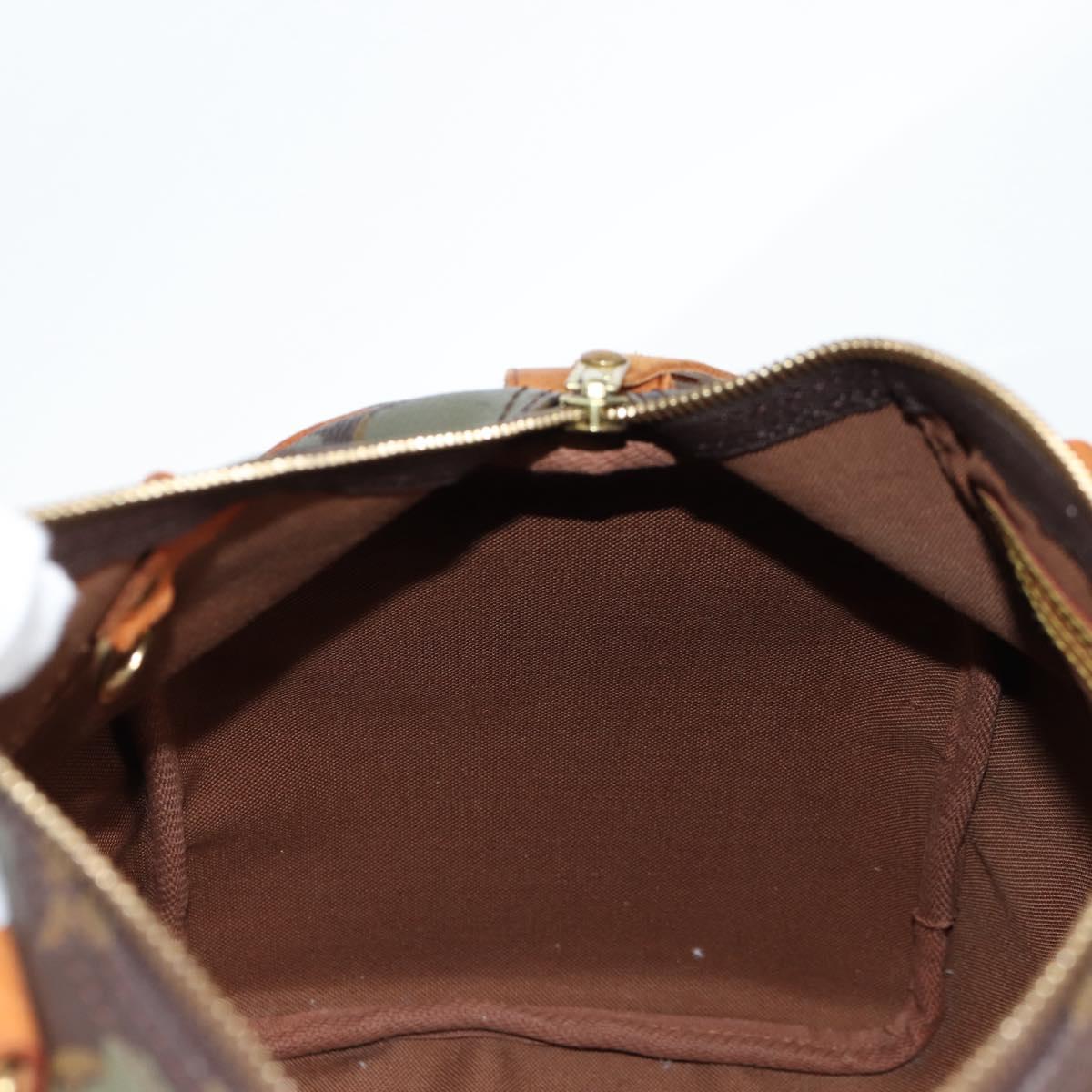 LOUIS VUITTON Monogram Graffiti Speedy 30 Bag Green Khaki M92194 LV Auth MX114AM