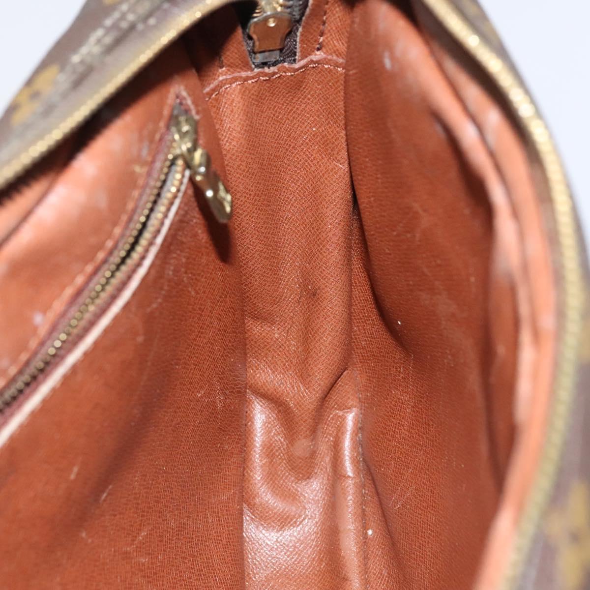 LOUIS VUITTON Monogram Jeune Fille GM Shoulder Bag M51225 LV Auth MX177