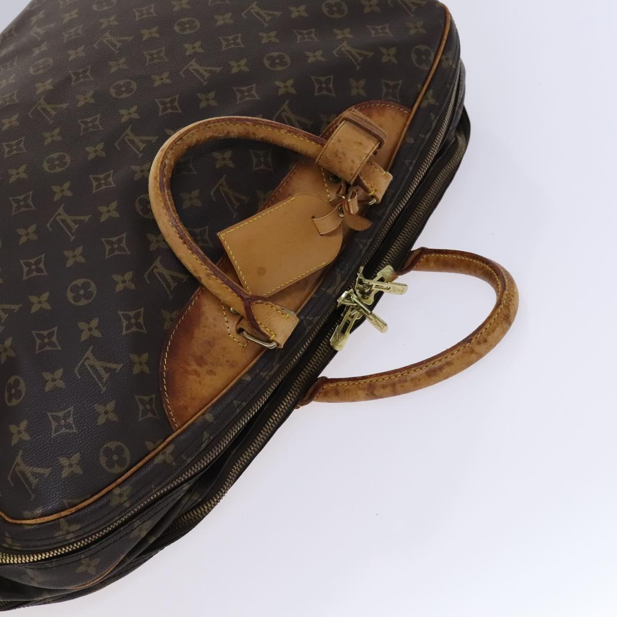 LOUIS VUITTON Monogram Alize De Poche Boston Bag 2way M41392 LV Auth MX197
