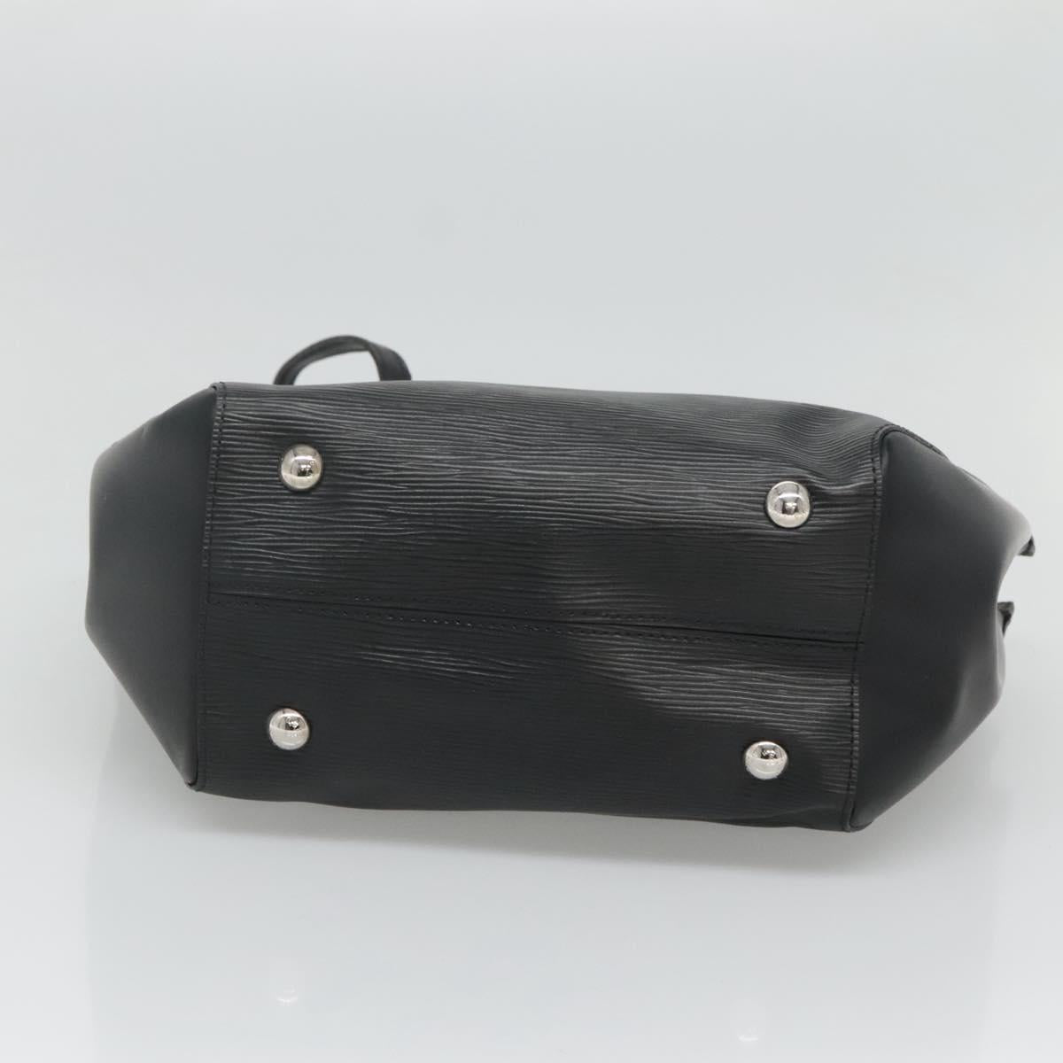 LOUIS VUITTON Epi Saint Jacques Shoulder Bag Black M50042 LV Auth MX200