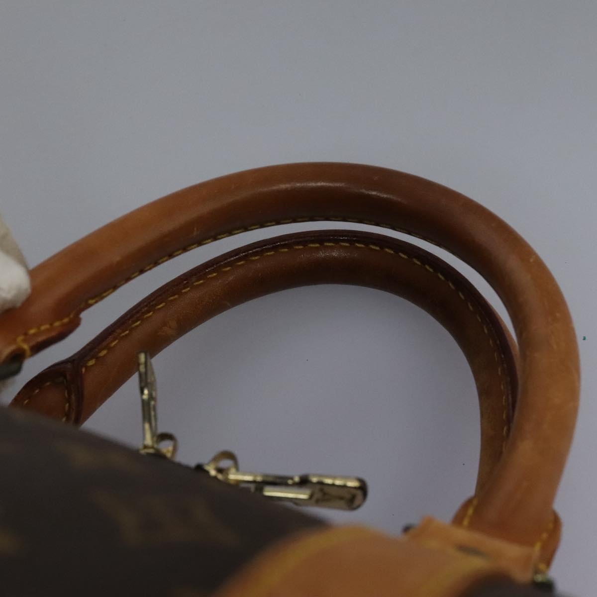 LOUIS VUITTON Monogram Keepall 55 Boston Bag M41424 LV Auth MX261
