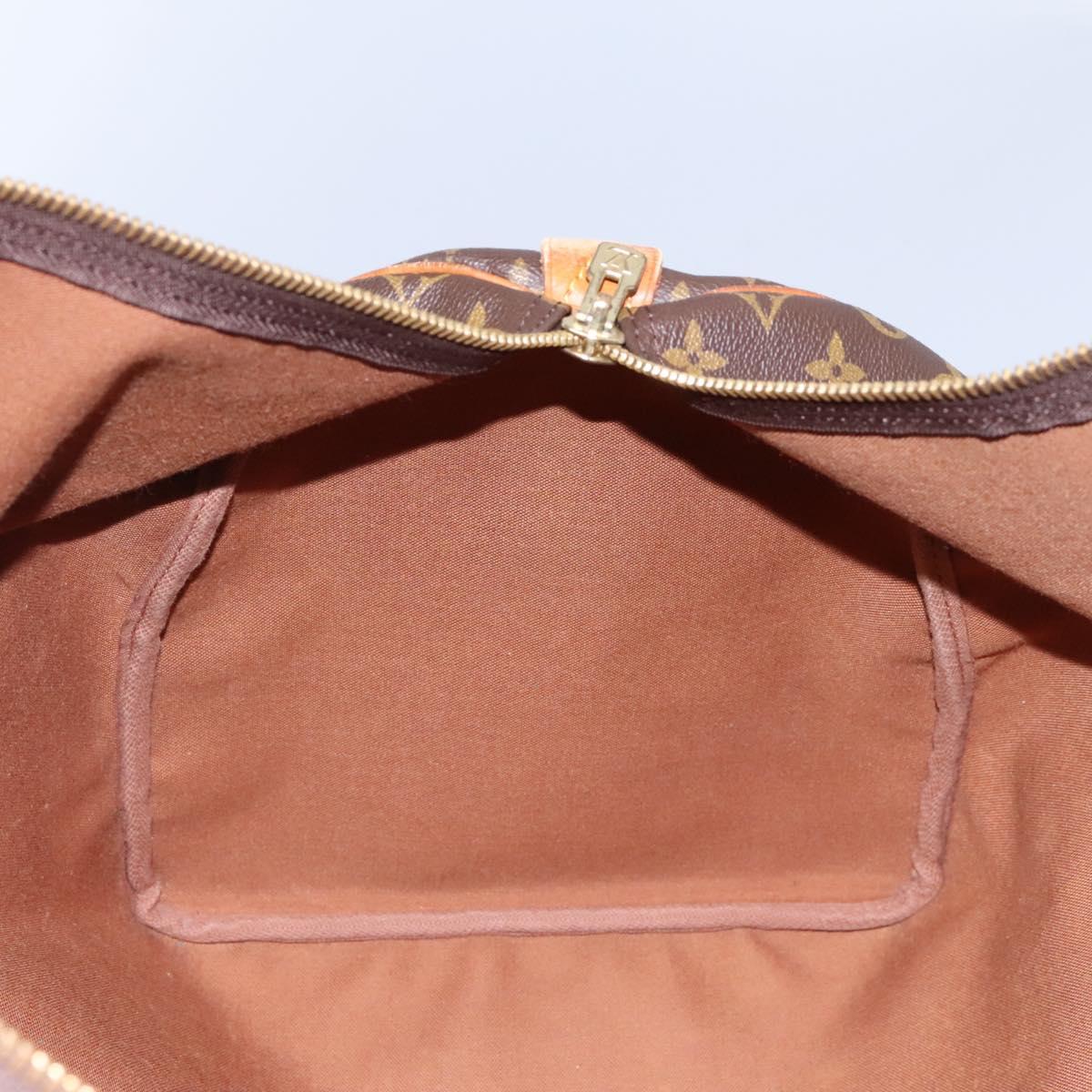 LOUIS VUITTON Monogram Keepall 55 Boston Bag M41424 LV Auth MX262