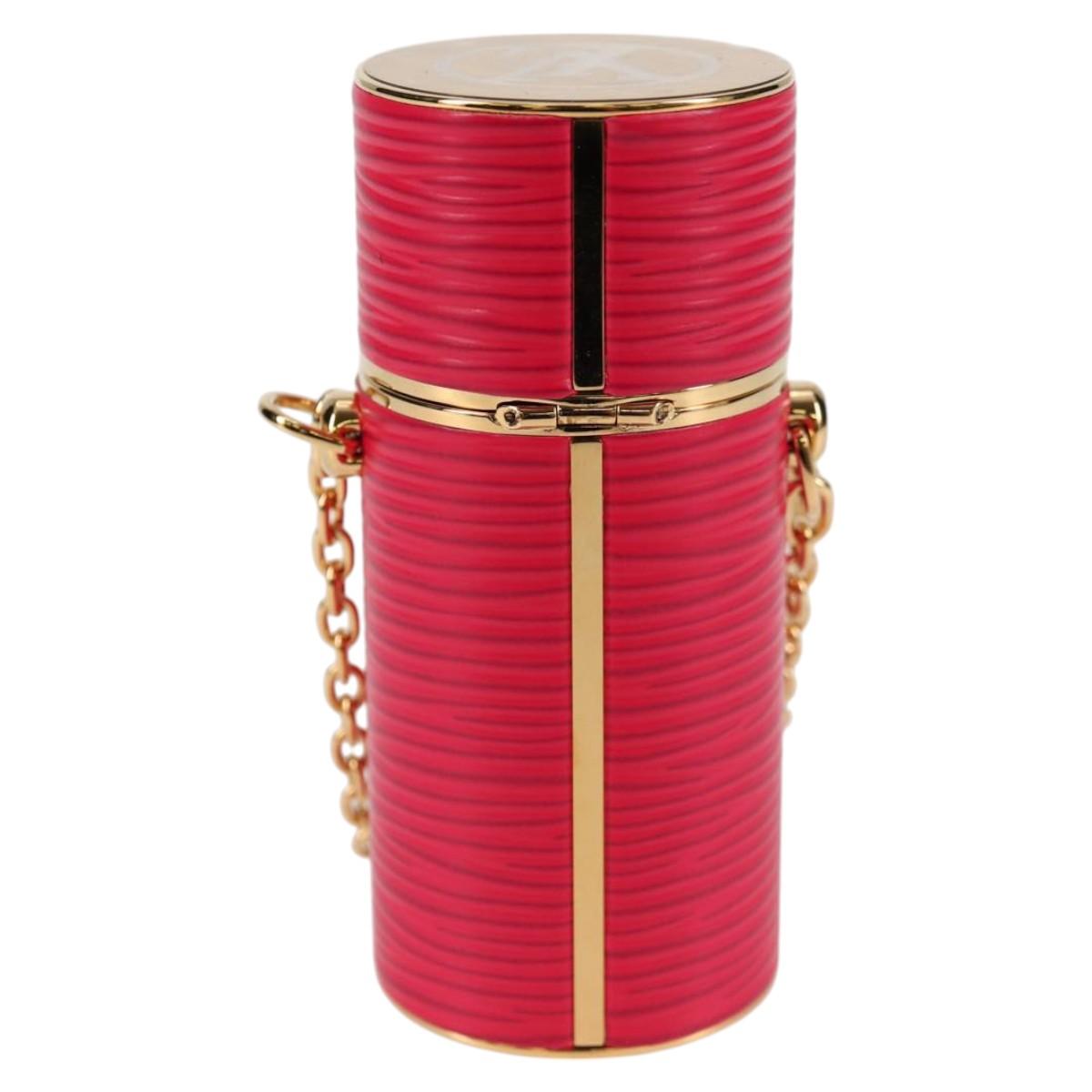 LOUIS VUITTON Epi Lipstick case Cosmetic Pouch Pink R97984 LV Auth MX267M