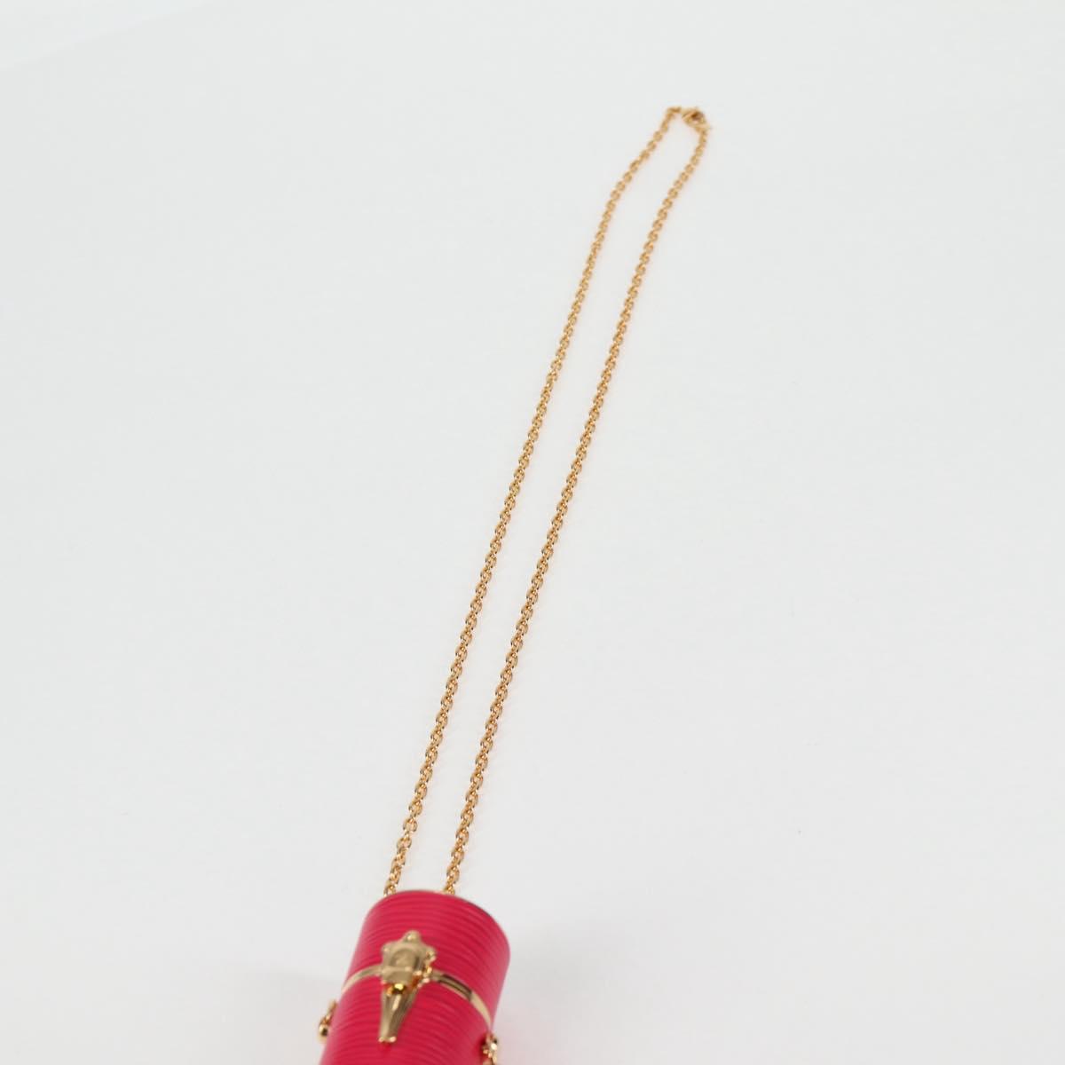 LOUIS VUITTON Epi Lipstick case Cosmetic Pouch Pink R97984 LV Auth MX267M