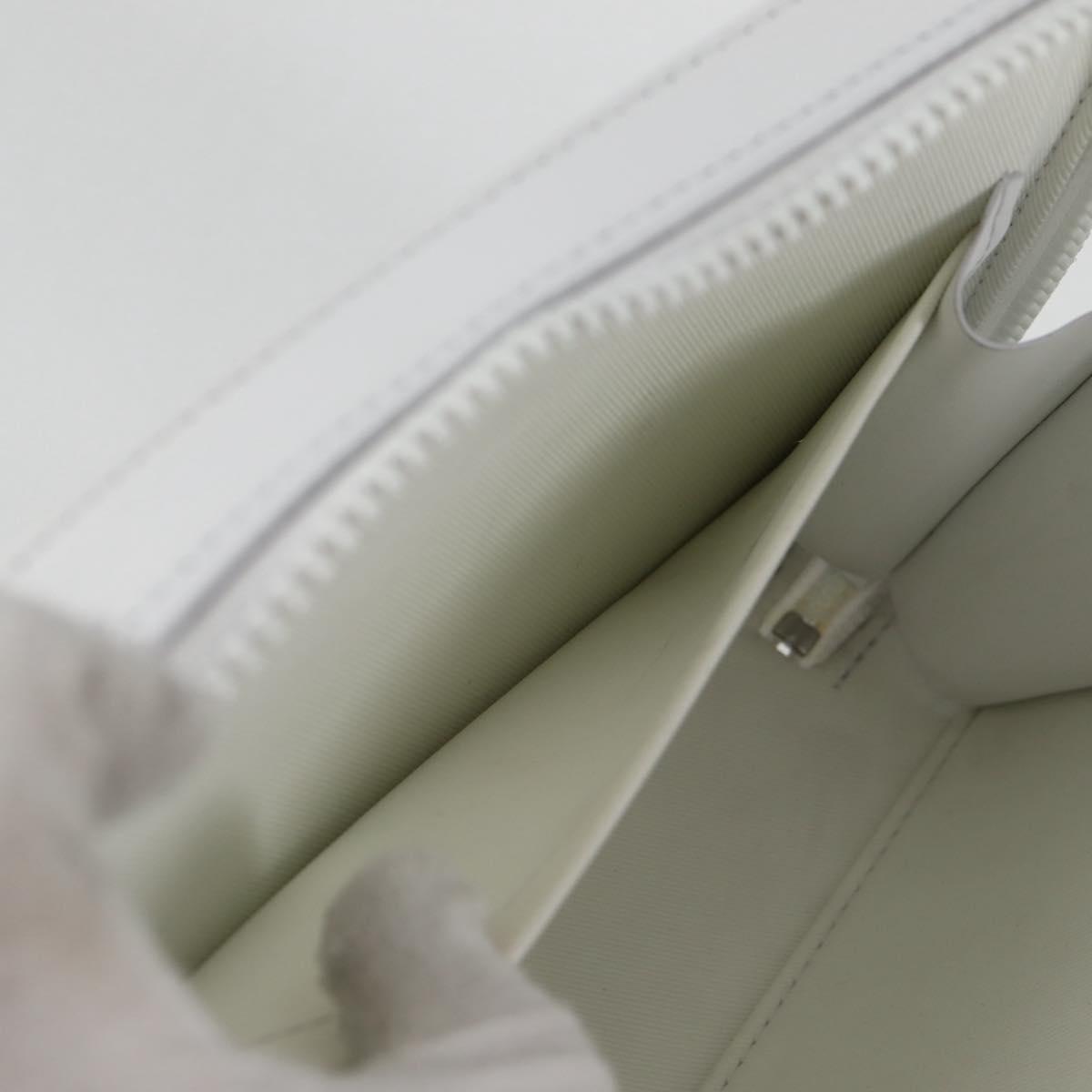 LOUIS VUITTON Monogram LV Ornament Soft Trunk Bag White M21833 LV Auth MX402SM