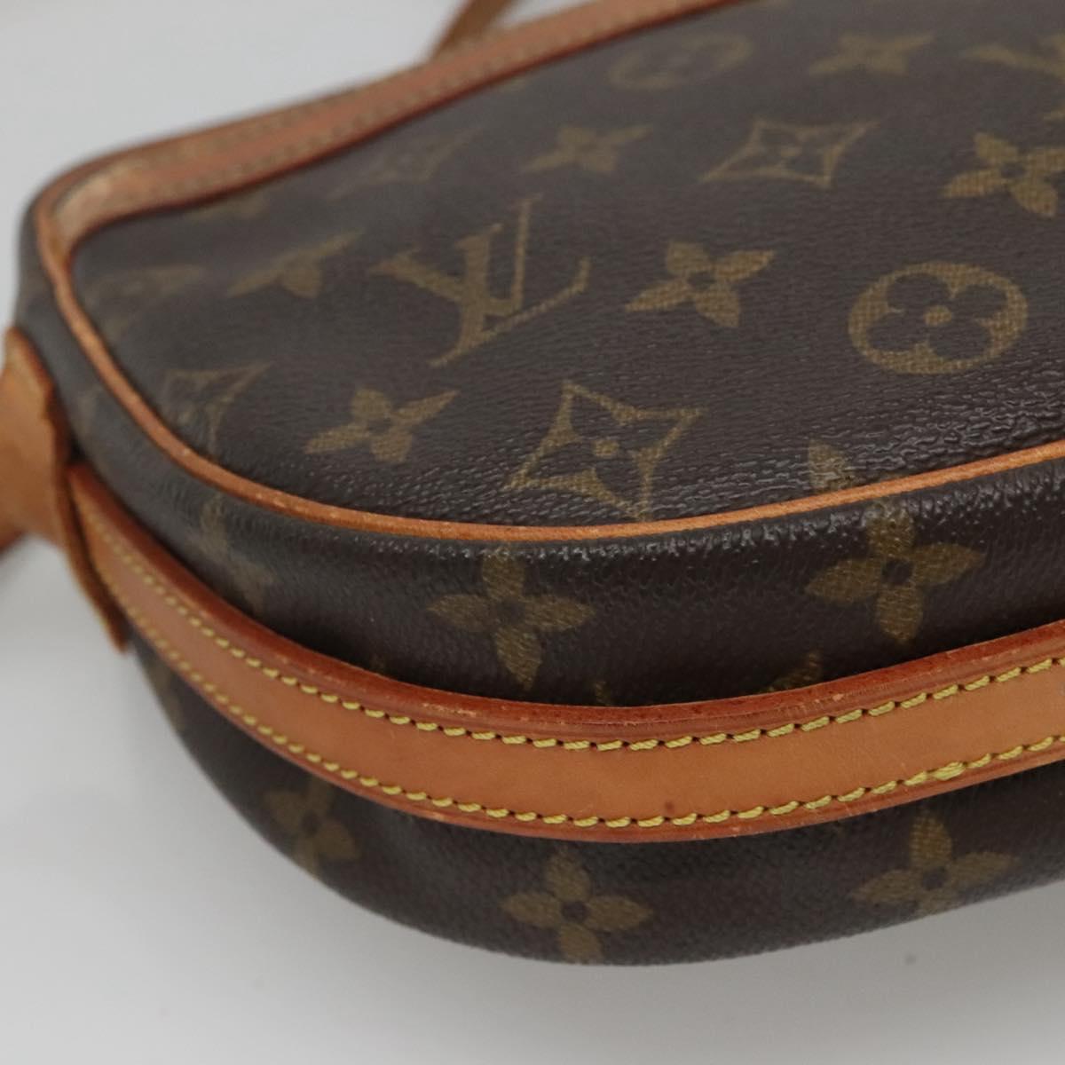 LOUIS VUITTON Monogram Jeune Fille MM Shoulder Bag M51226 LV Auth MX428