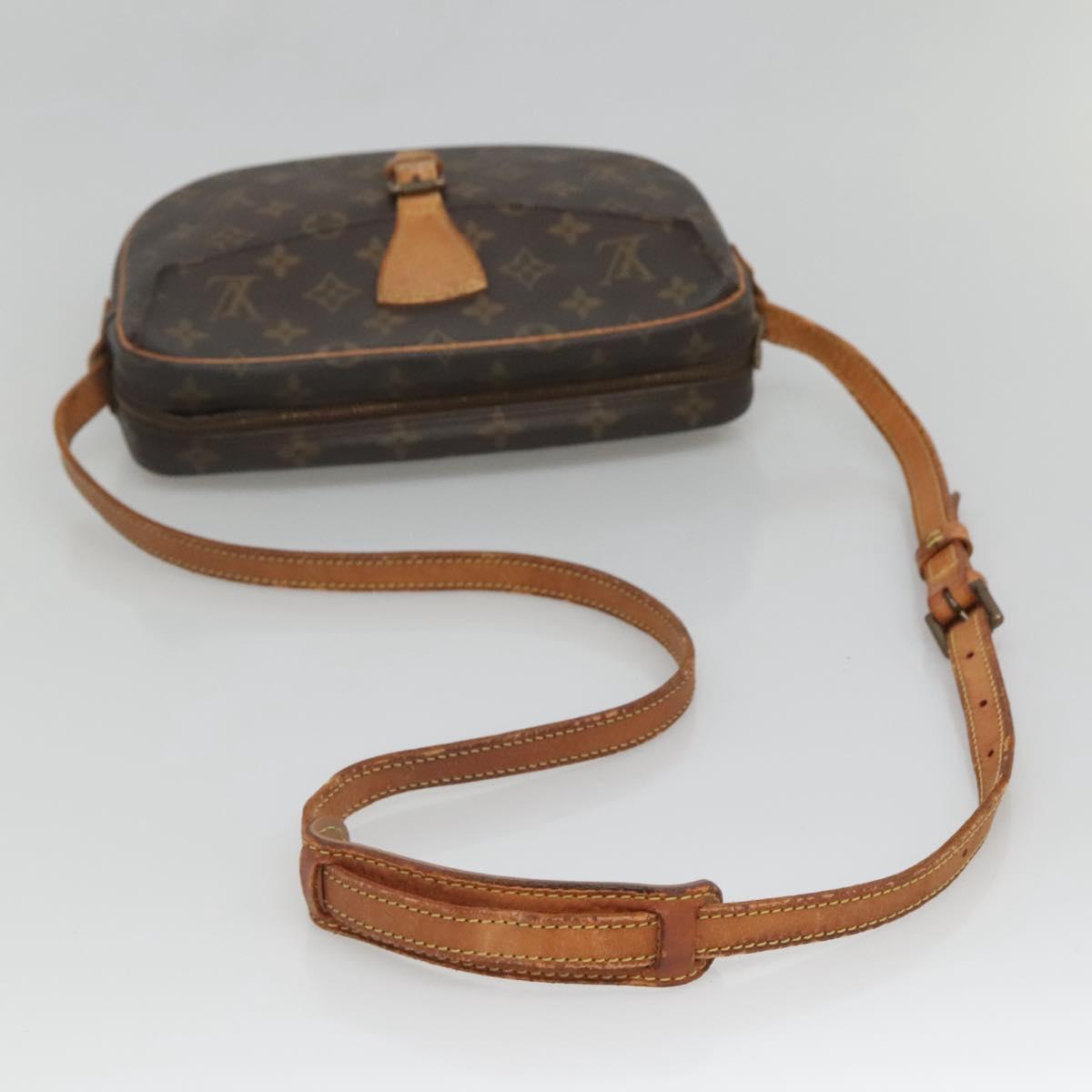 LOUIS VUITTON Monogram Jeune Fille MM Shoulder Bag M51226 LV Auth MX428