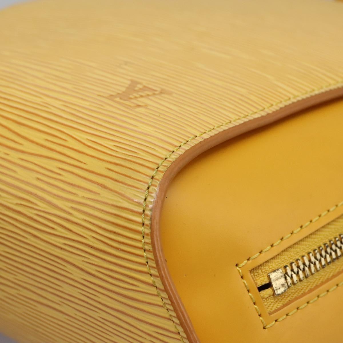 LOUIS VUITTON Epi Mabillon Backpack Yellow M52239 LV Auth MY025